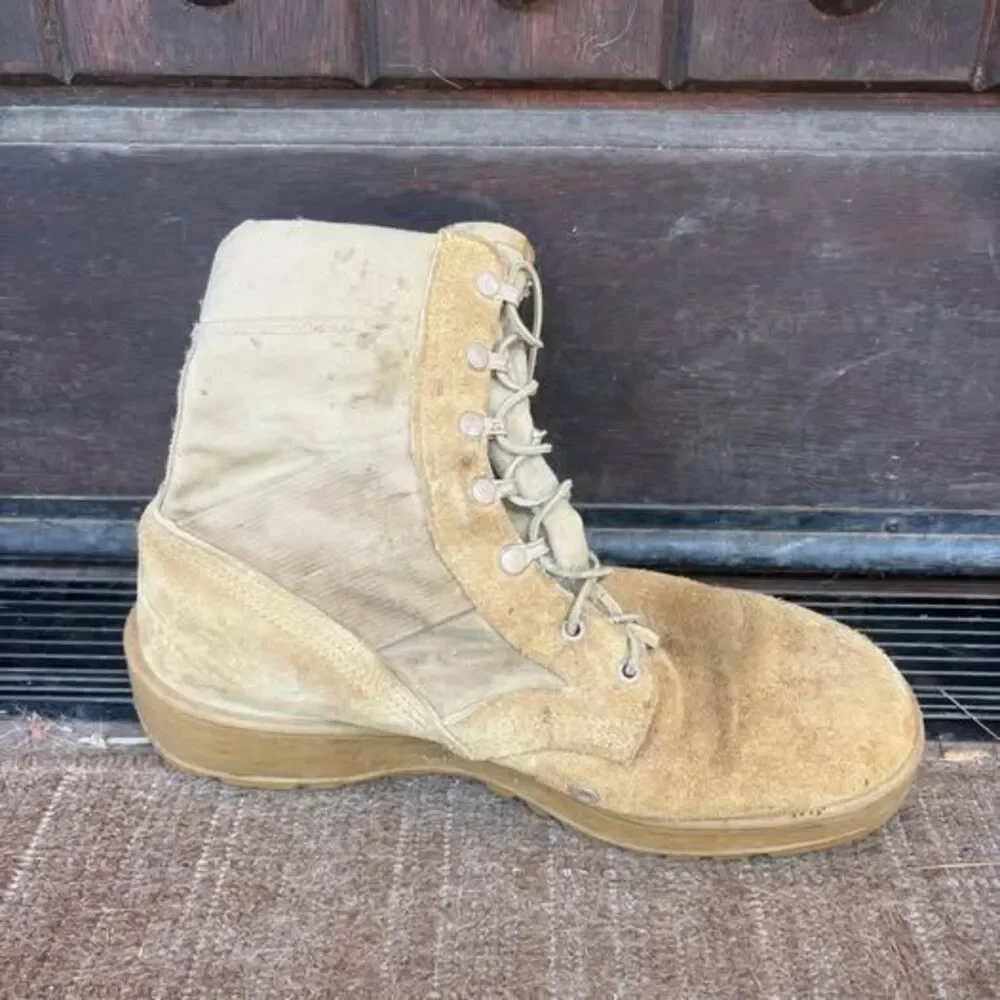 Altama Tan Suede Military Combat Boots size 10.5R